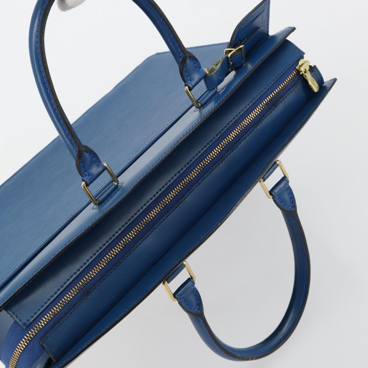LOUIS VUITTON Epi Riviera Hand Bag Blue M48185 LV Auth 184363