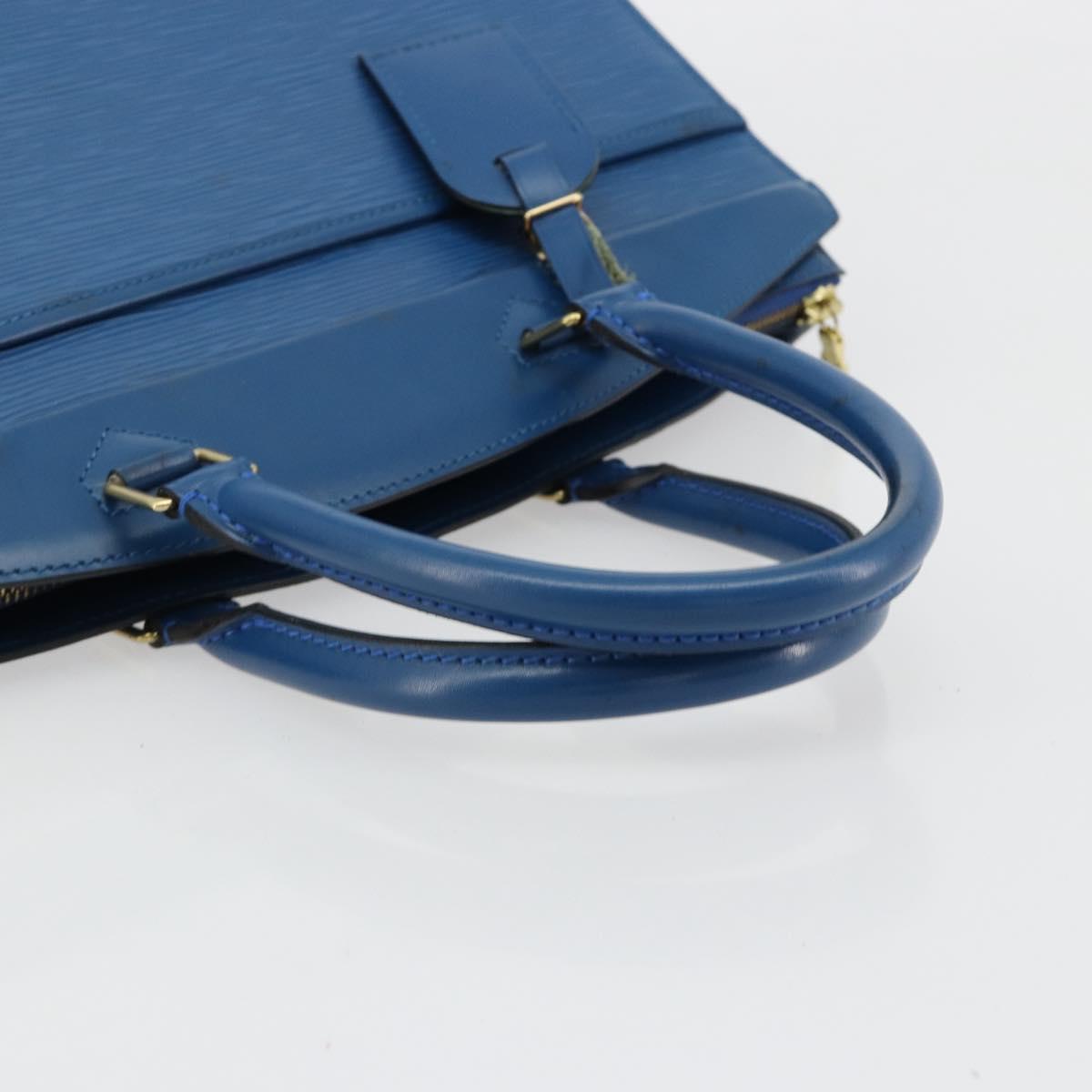 LOUIS VUITTON Epi Riviera Hand Bag Blue M48185 LV Auth 184363