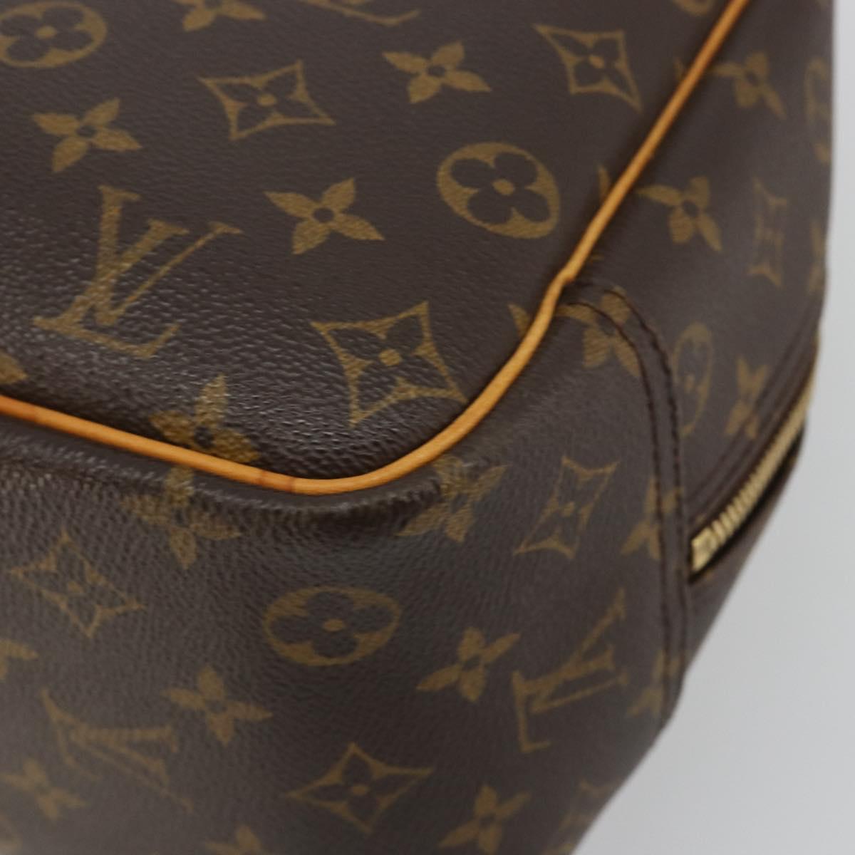 LOUIS VUITTON Monogram Deauville Hand Bag M47270 LV Auth 184364A