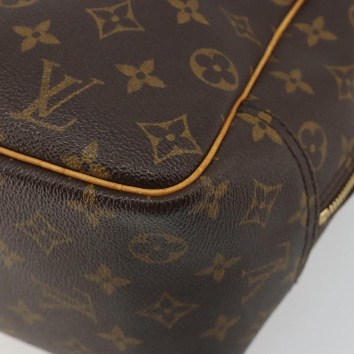 LOUIS VUITTON Monogram Deauville Hand Bag M47270 LV Auth 184364A