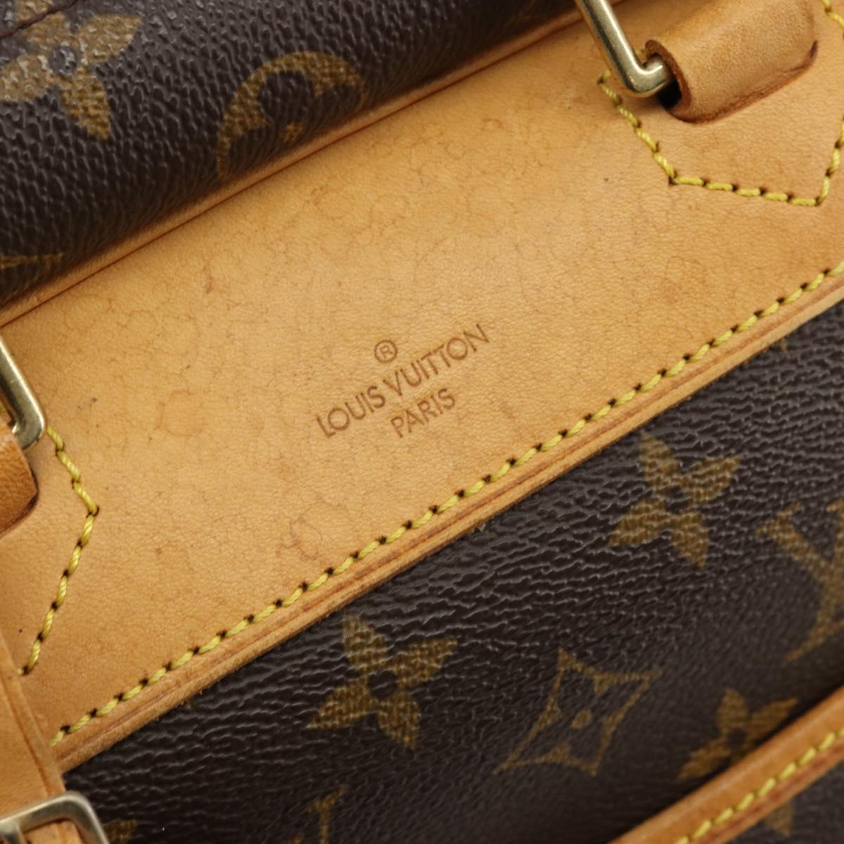 LOUIS VUITTON Monogram Deauville Hand Bag M47270 LV Auth 184364A