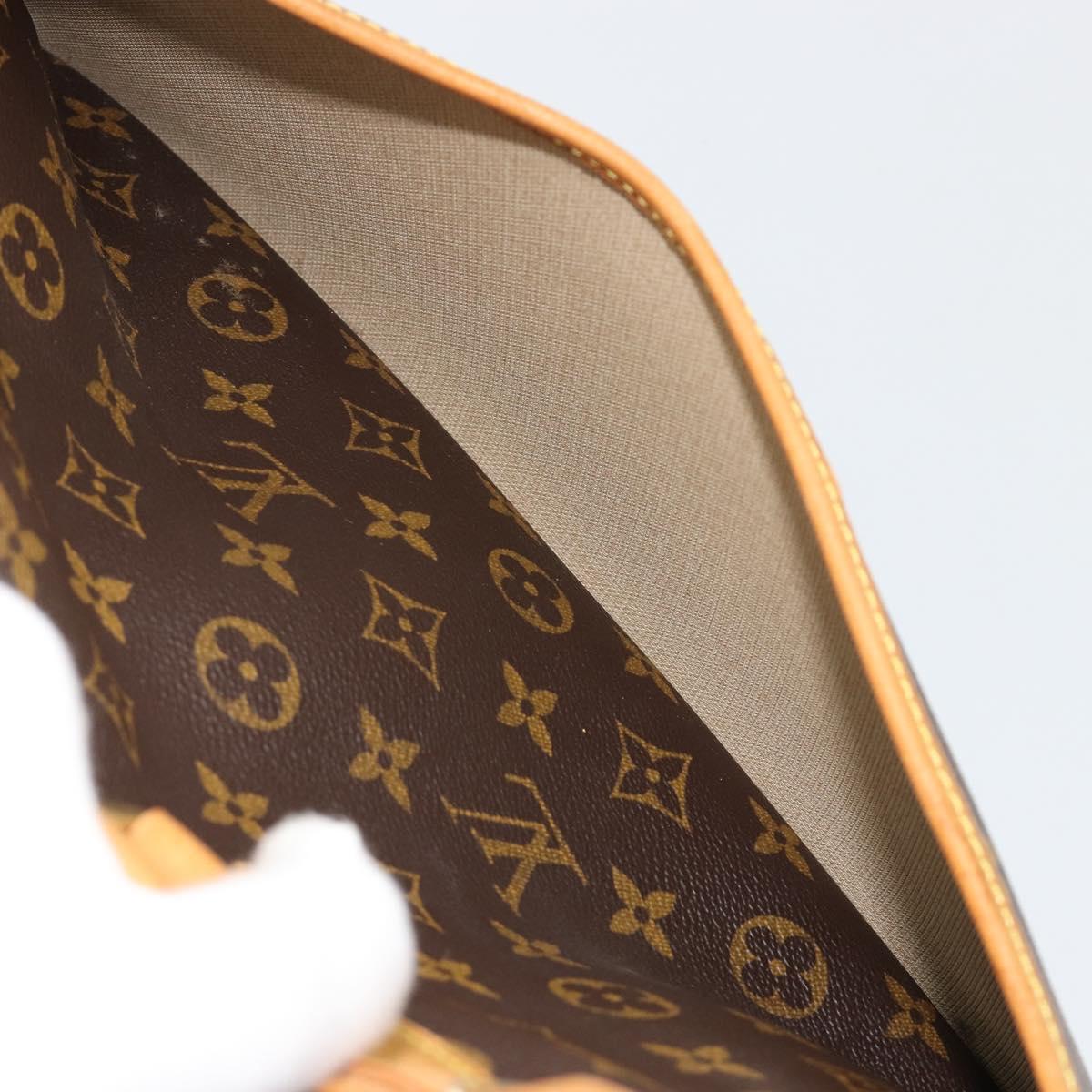 LOUIS VUITTON Monogram Deauville Hand Bag M47270 LV Auth 184364A