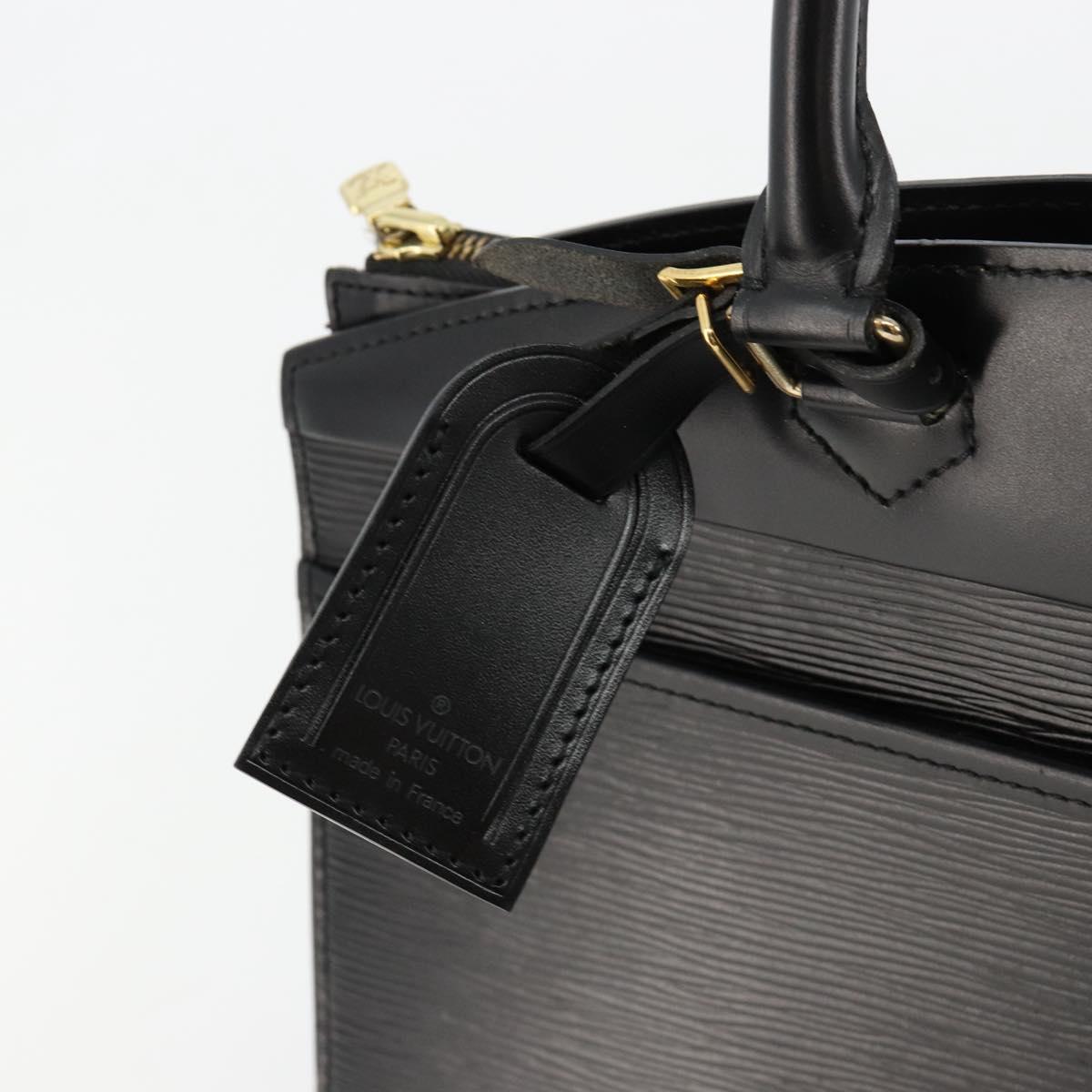 LOUIS VUITTON Epi Riviera Hand Bag Black M48182 LV Auth 184370