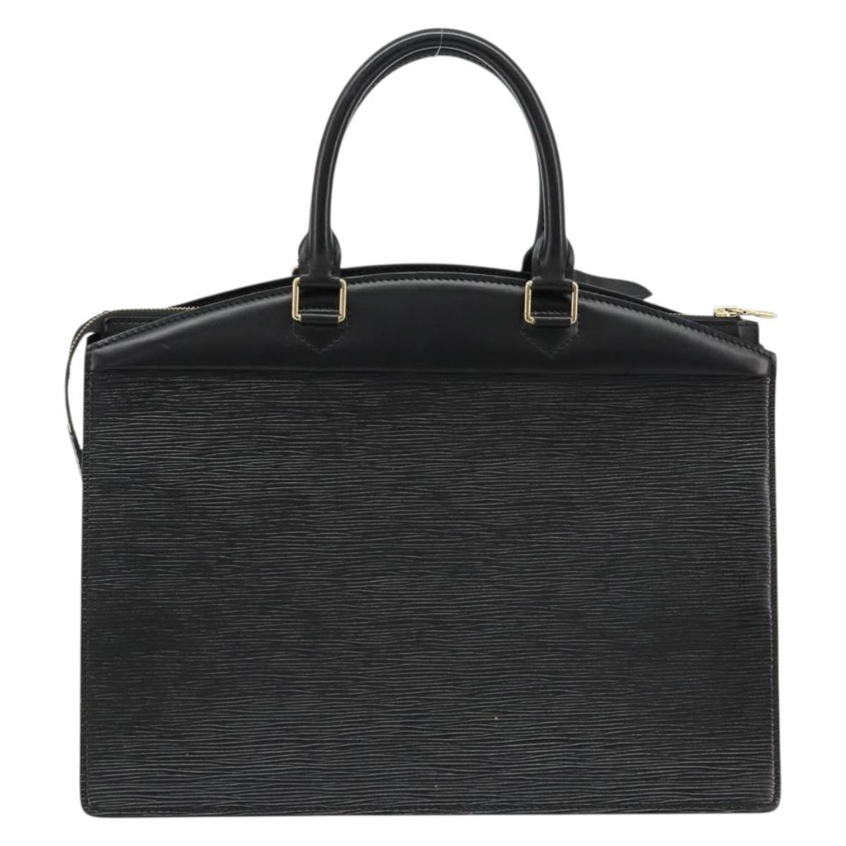 LOUIS VUITTON Epi Riviera Hand Bag Black M48182 LV Auth 184370
