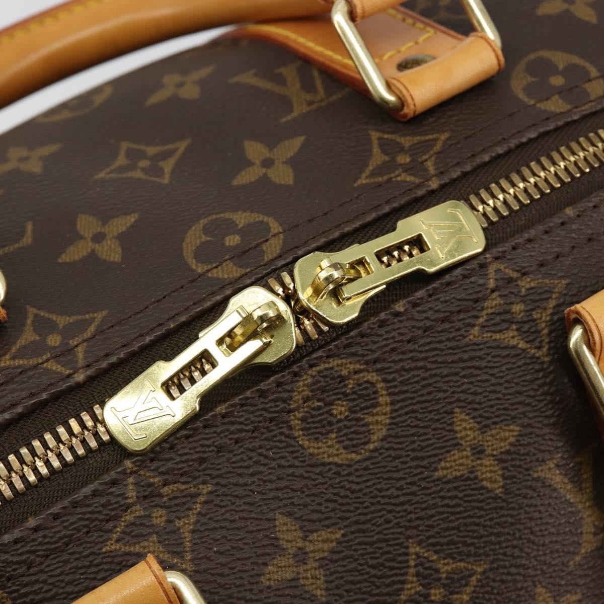 LOUIS VUITTON Monogram Keepall 45 Boston Bag M41428 LV Auth 184378A