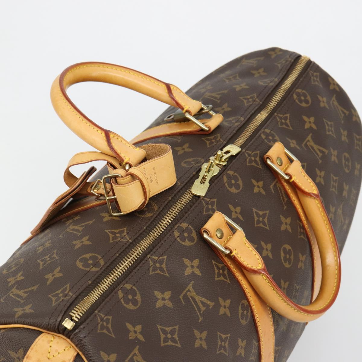 LOUIS VUITTON Monogram Keepall 45 Boston Bag M41428 LV Auth 184378A