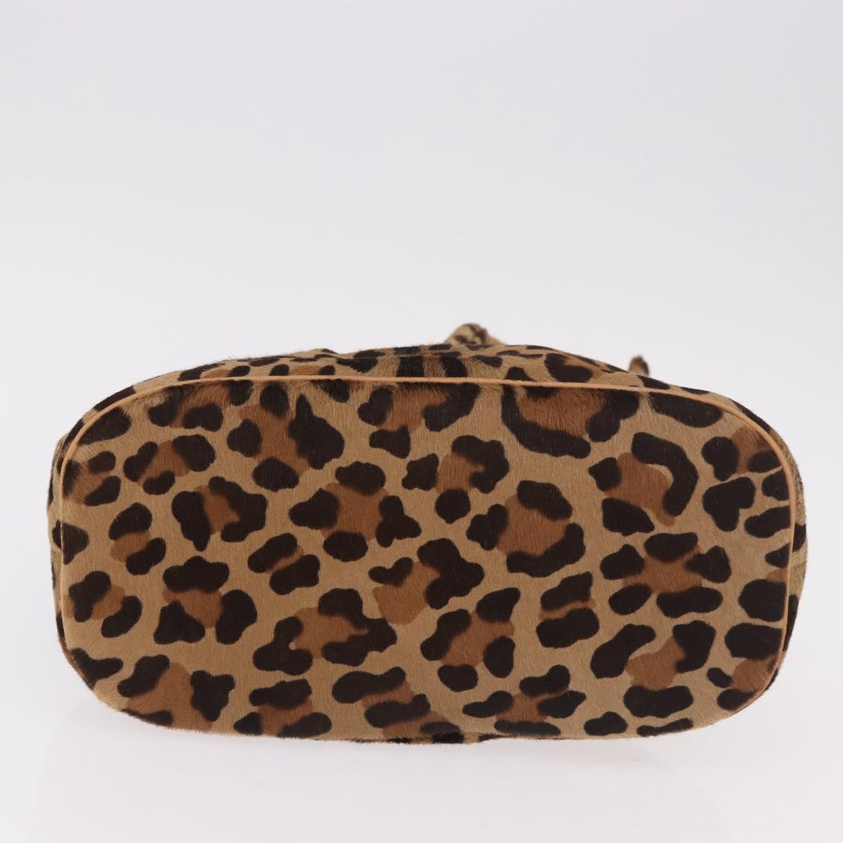 LOUIS VUITTON Monogram Leopard Azzedine Alaia Alma Bag M99032 Auth 184381SAM