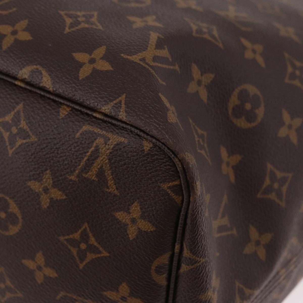 LOUIS VUITTON Monogram Neverfull GM Tote Bag M40157 LV Auth 184382V