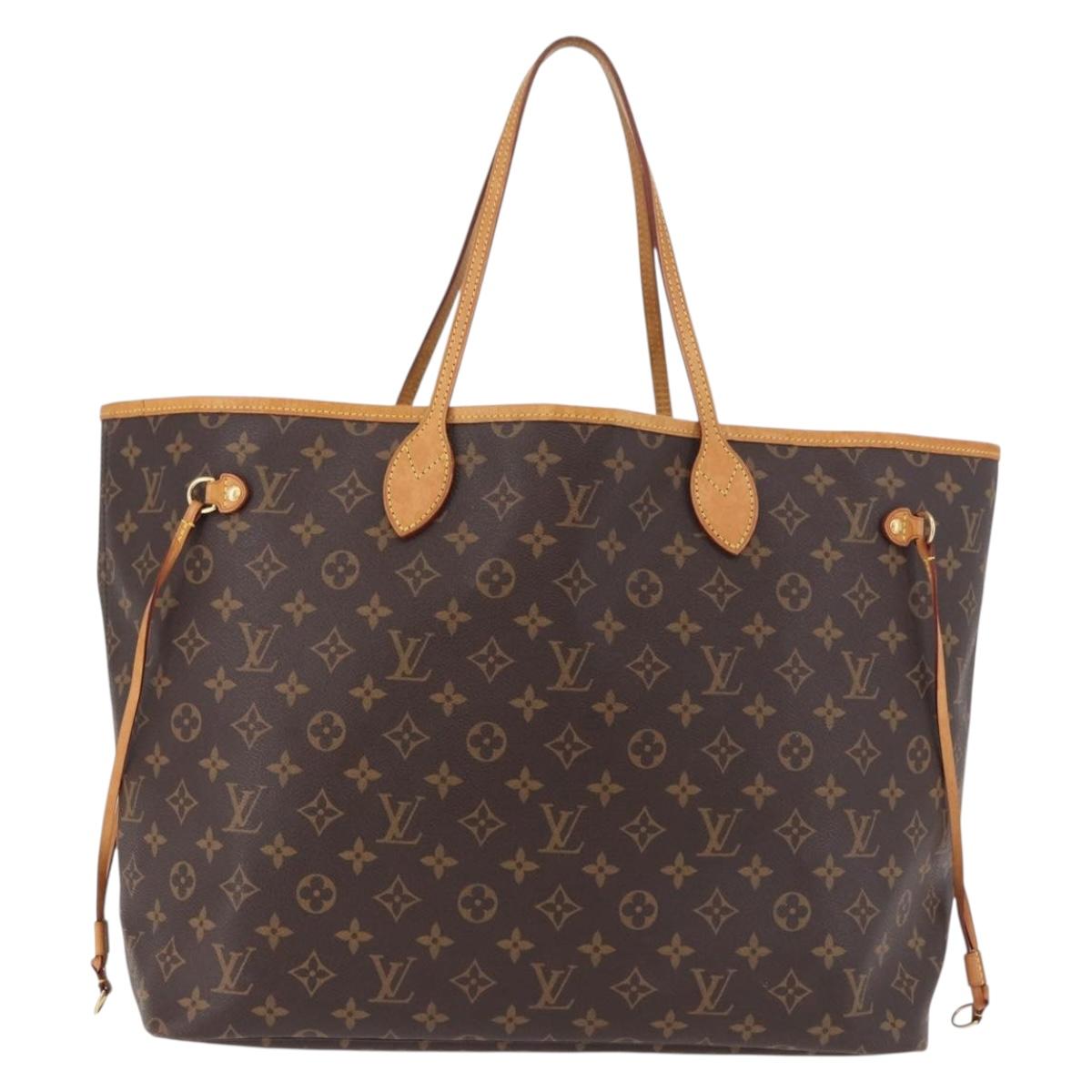 LOUIS VUITTON Monogram Neverfull GM Tote Bag M40157 LV Auth 184382V