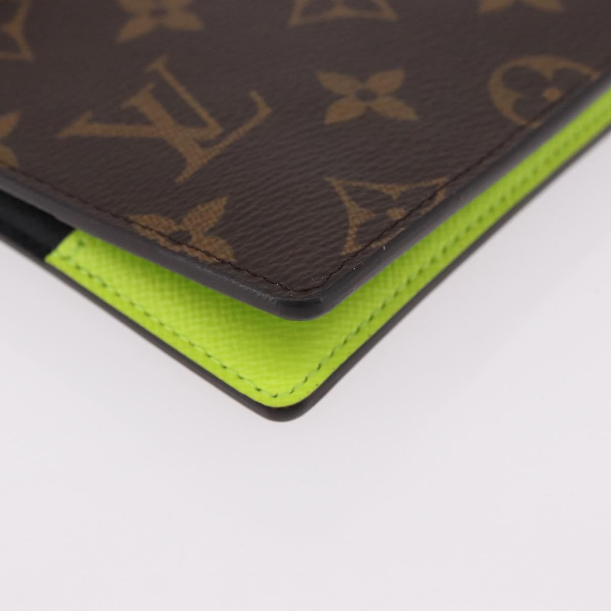 LOUIS VUITTON Animal Monogram Portefeuille Slender NM M80156 Auth 184392SM