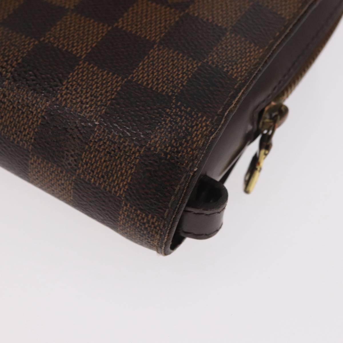 LOUIS VUITTON Damier Ebene Saint Louis Clutch Bag N51993 LV Auth 184411