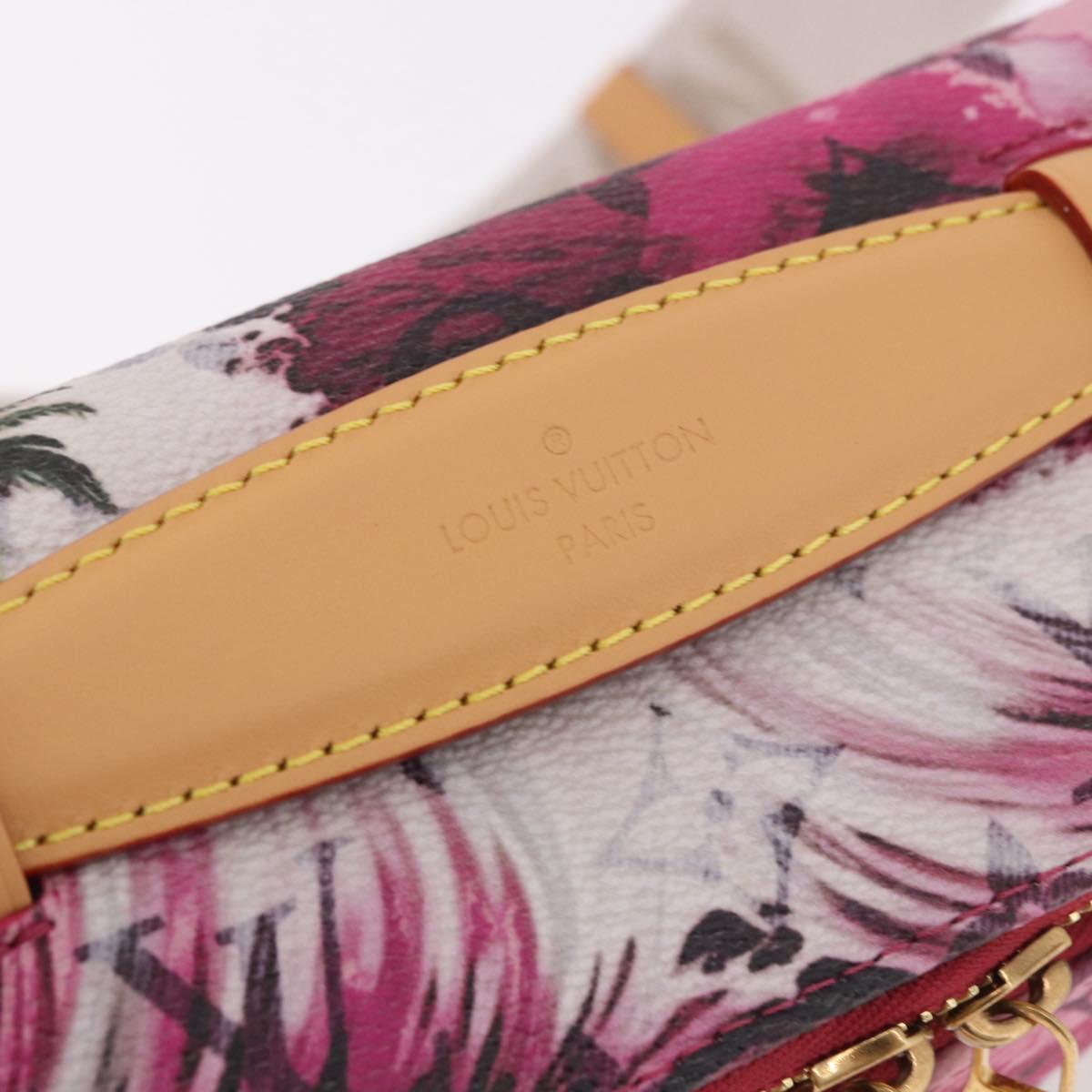 LOUIS VUITTON Monogram Surfing Rush Bum Bag Pink M24987 LV Auth 184413SM