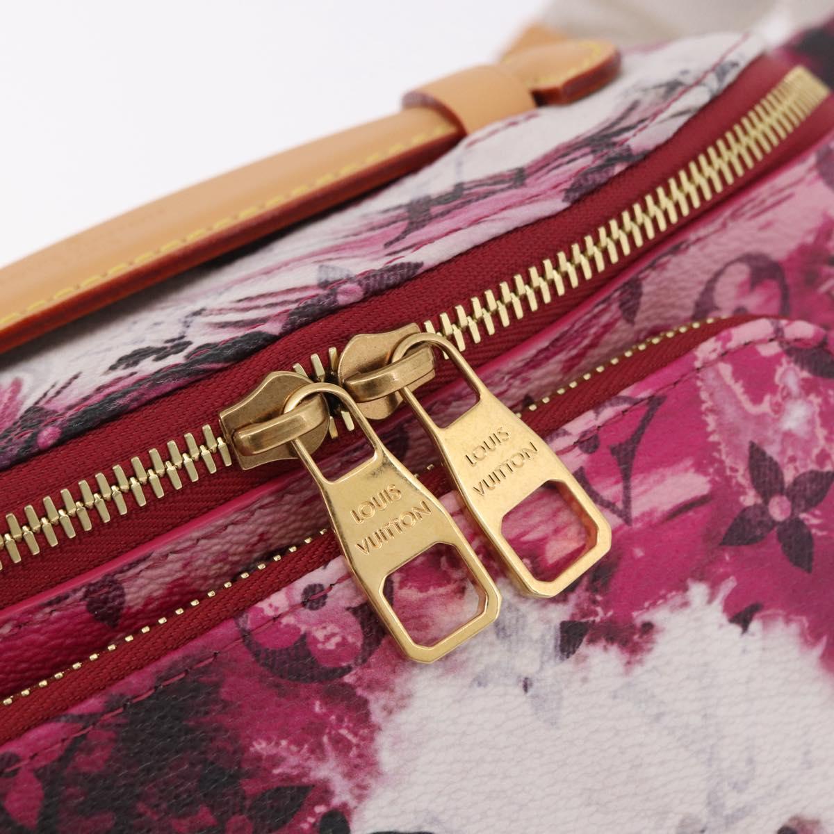 LOUIS VUITTON Monogram Surfing Rush Bum Bag Pink M24987 LV Auth 184413SM