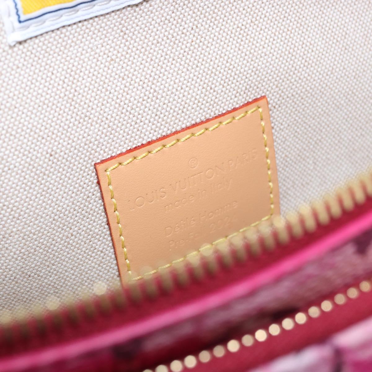 LOUIS VUITTON Monogram Surfing Rush Bum Bag Pink M24987 LV Auth 184413SM
