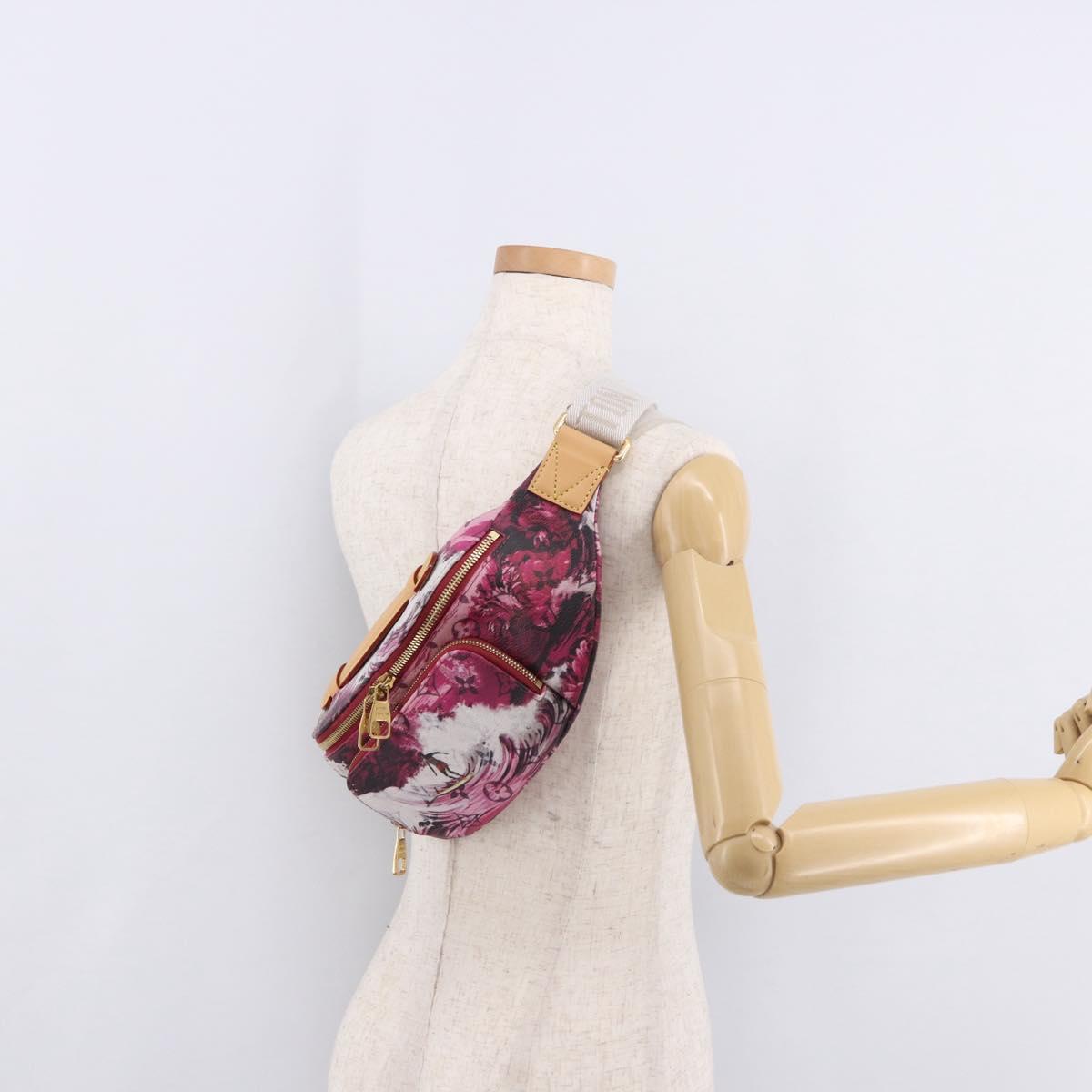 LOUIS VUITTON Monogram Surfing Rush Bum Bag Pink M24987 LV Auth 184413SM
