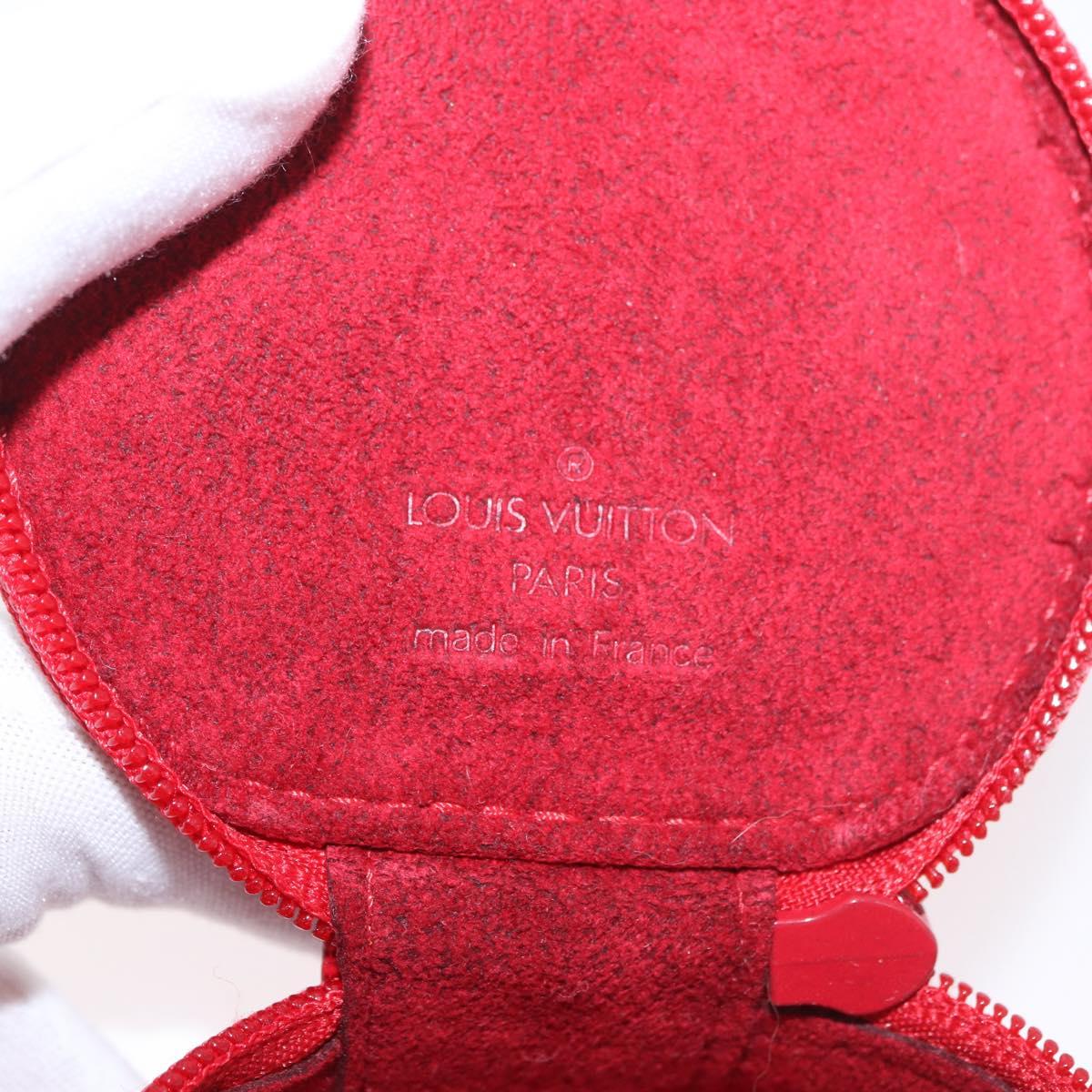 LOUIS VUITTON Epi Ecrin bijou 8 Jewelry Box Red M48227 LV Auth 184419V