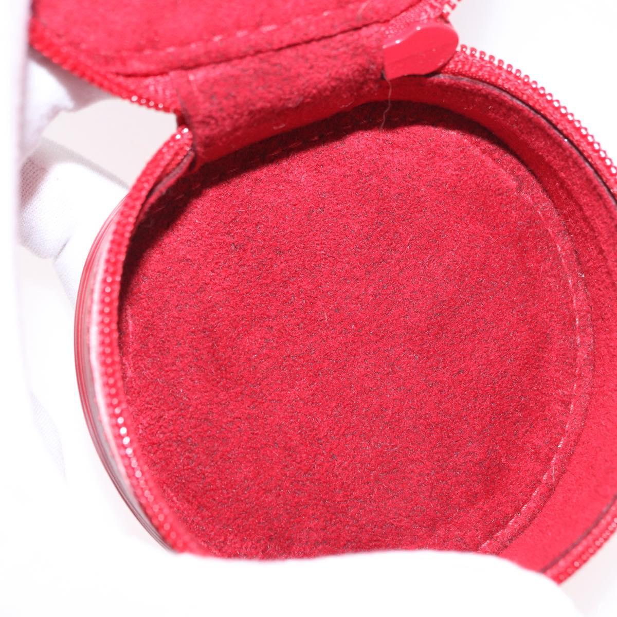 LOUIS VUITTON Epi Ecrin bijou 8 Jewelry Box Red M48227 LV Auth 184419V