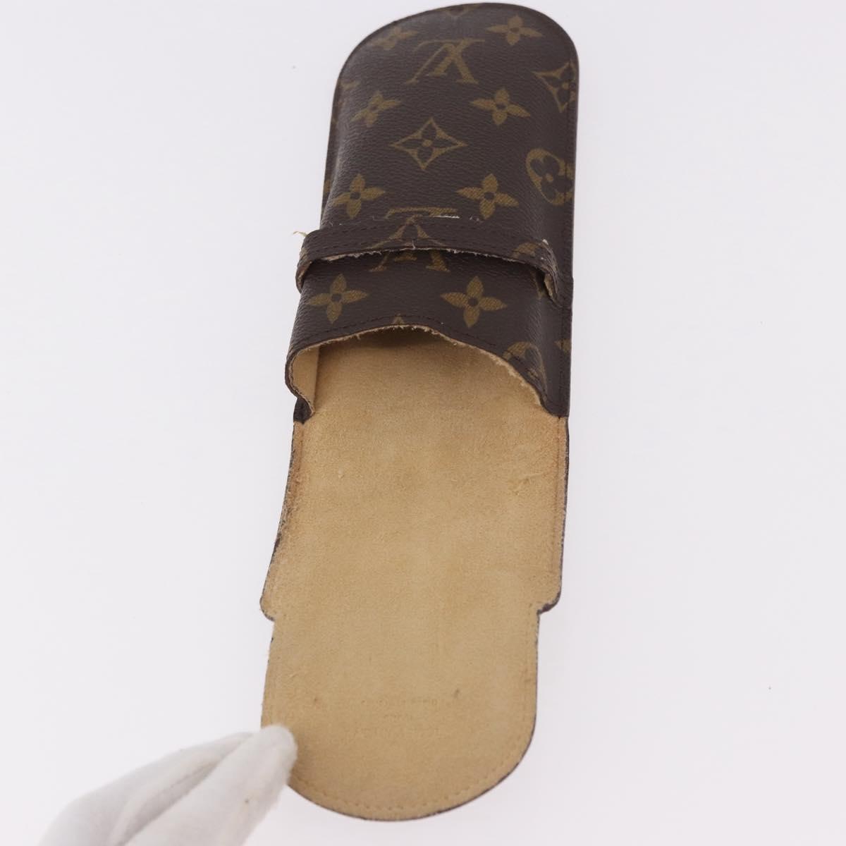 LOUIS VUITTON Monogram Etui Lunette Rabat Glasses Case M62970 LV Auth 184420