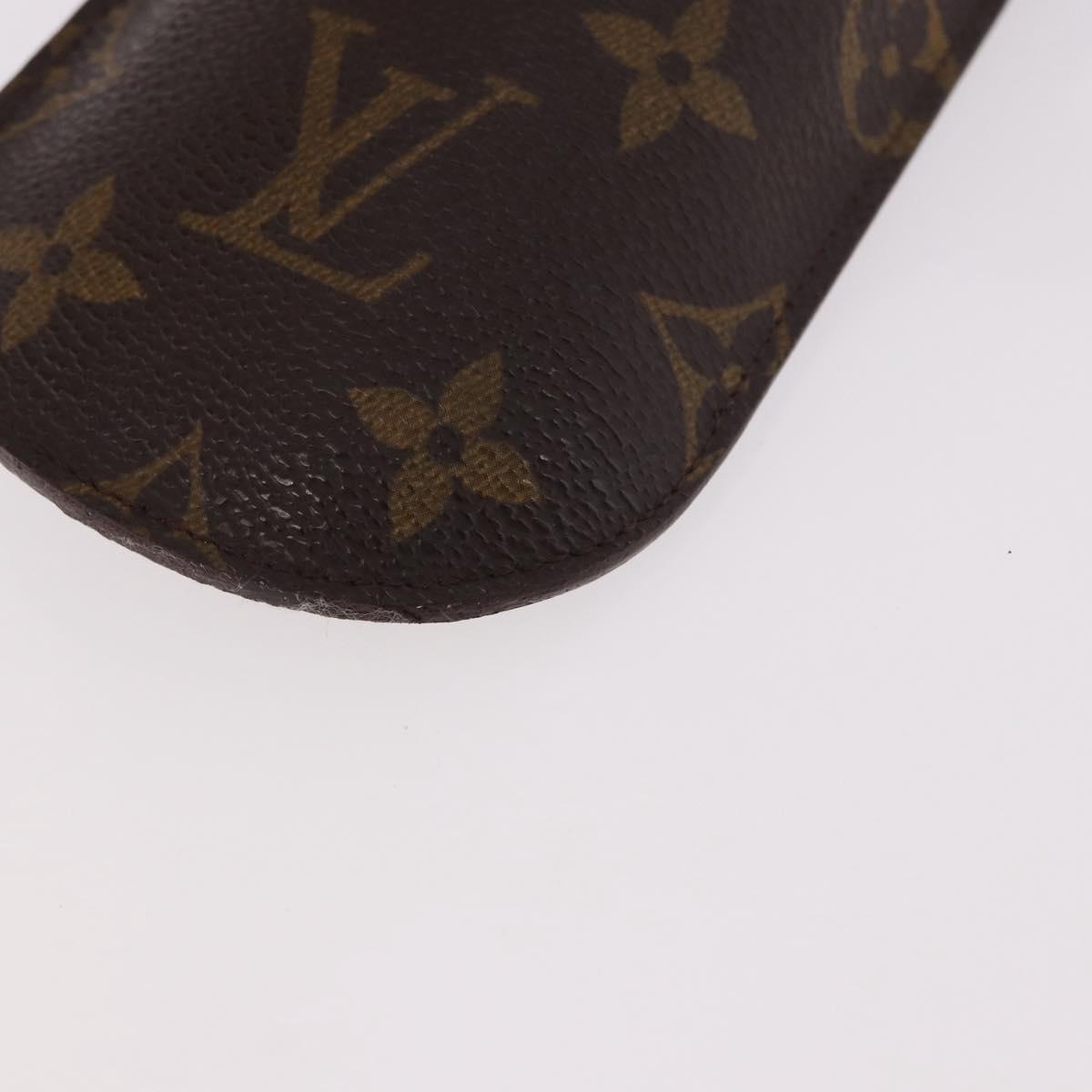 LOUIS VUITTON Monogram Etui Lunette Rabat Glasses Case M62970 LV Auth 184420