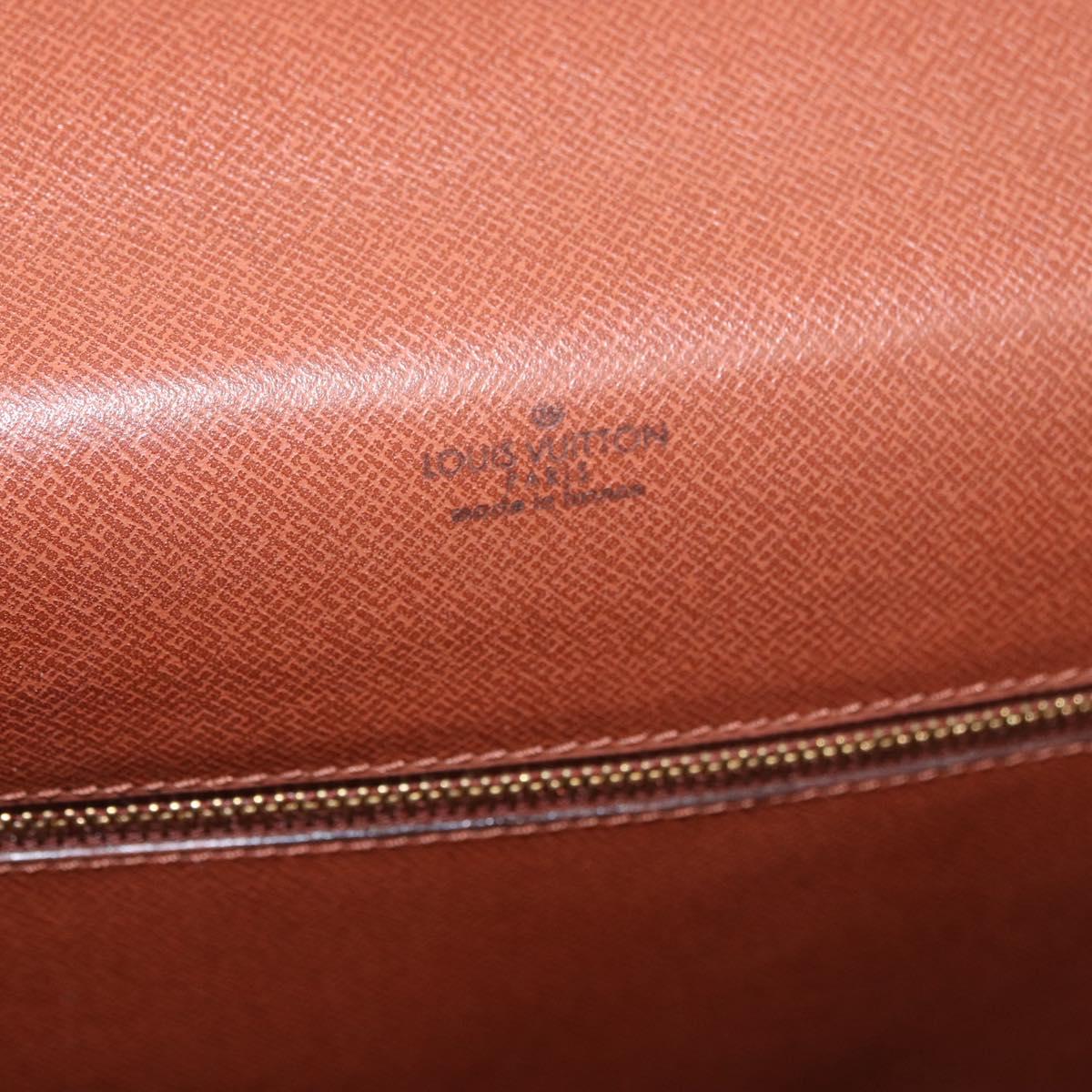 LOUIS VUITTON Monogram Porte Documents Bandouliere Bag M53338 LV Auth 184557