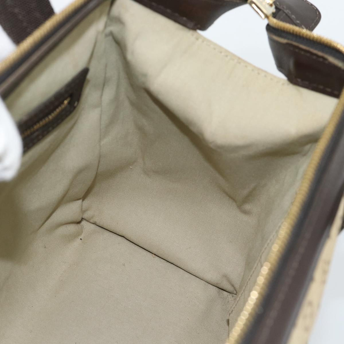 LOUIS VUITTON Monogram Mini Josephine PM Hand Bag Khaki M92215 LV Auth 184565
