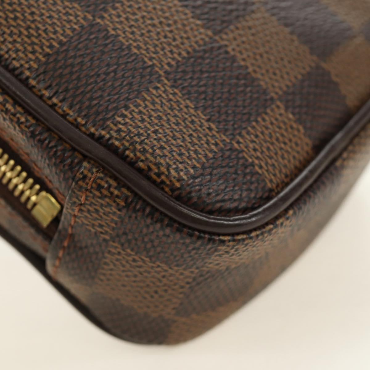 LOUIS VUITTON Damier Ebene Etui Okapi GM Pouch N61737 LV Auth 184569V