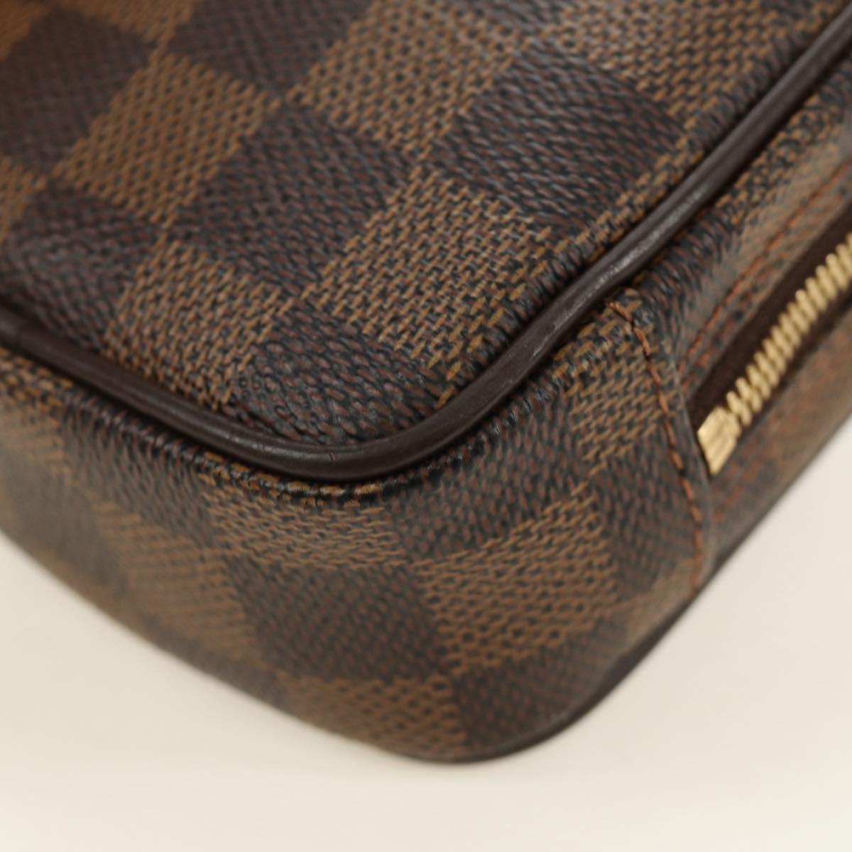 LOUIS VUITTON Damier Ebene Etui Okapi GM Pouch N61737 LV Auth 184569V