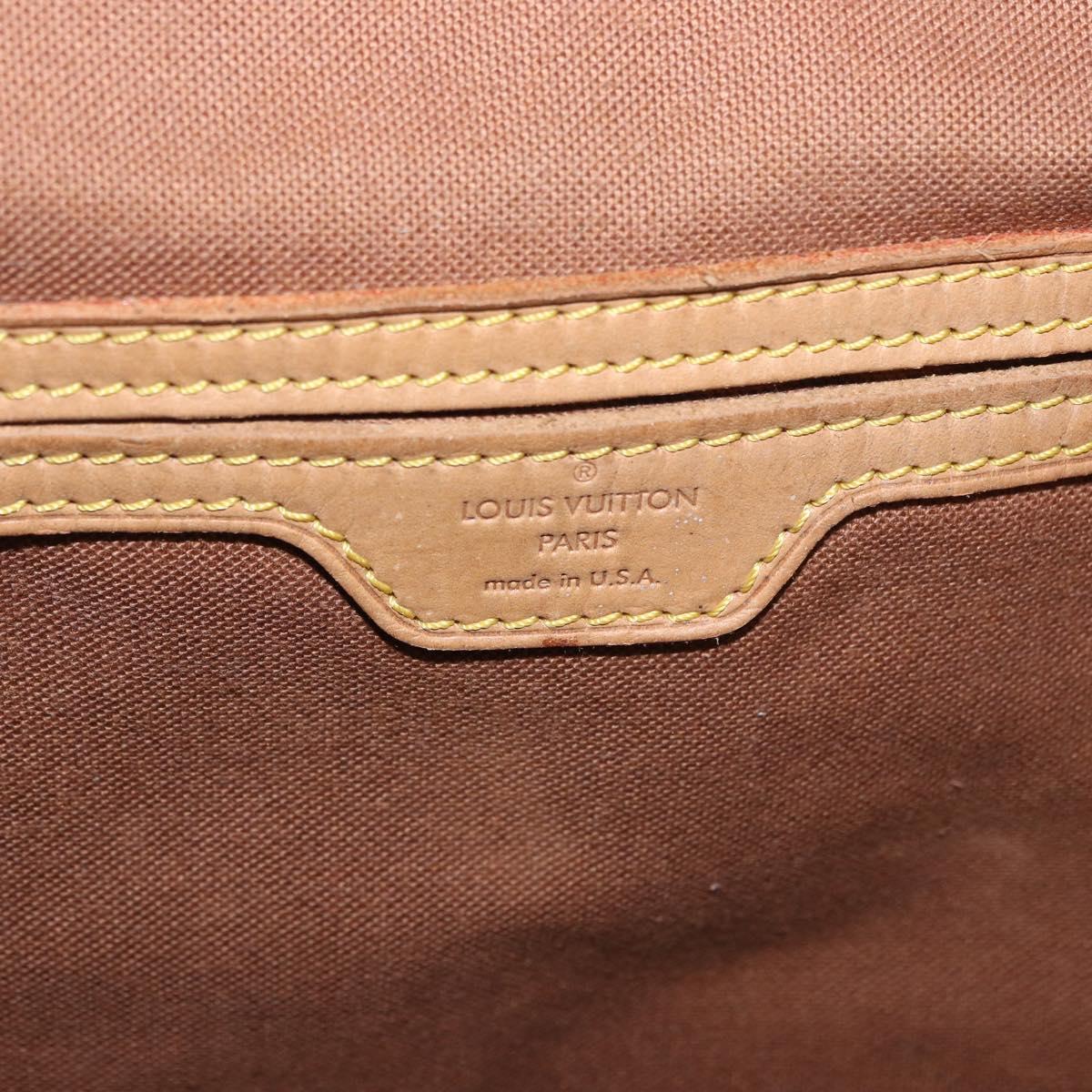 LOUIS VUITTON Monogram Montsouris GM Backpack M51135 LV Auth 184571
