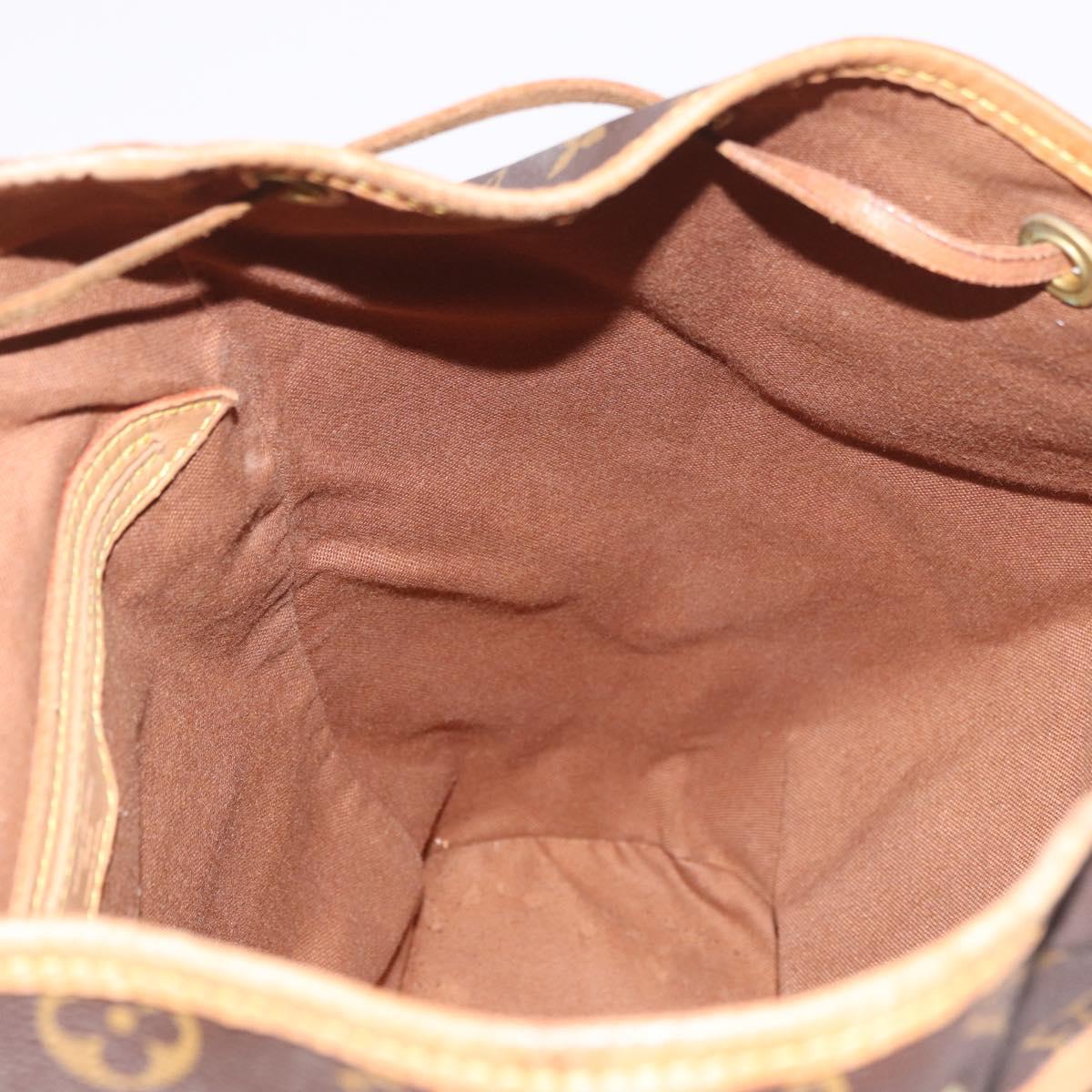 LOUIS VUITTON Monogram Montsouris GM Backpack M51135 LV Auth 184571