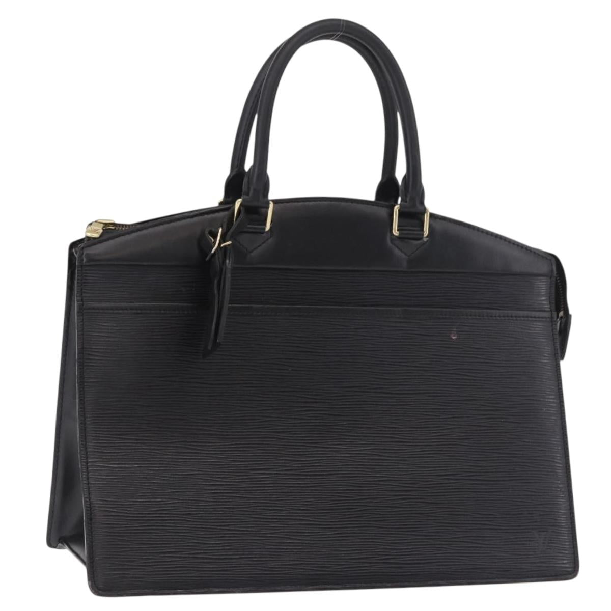 LOUIS VUITTON Epi Riviera Hand Bag Black M48182 LV Auth 184573