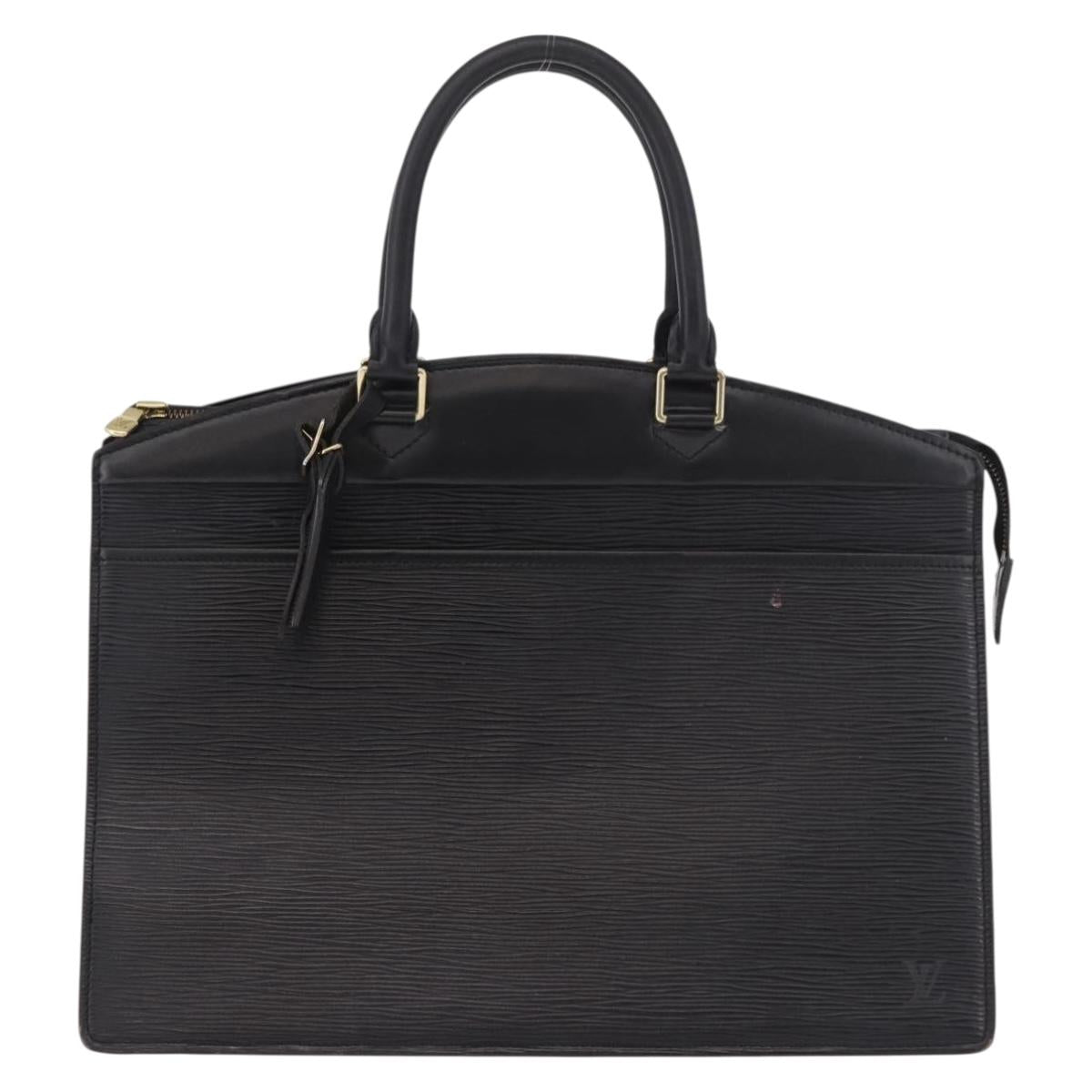 LOUIS VUITTON Epi Riviera Hand Bag Black M48182 LV Auth 184573