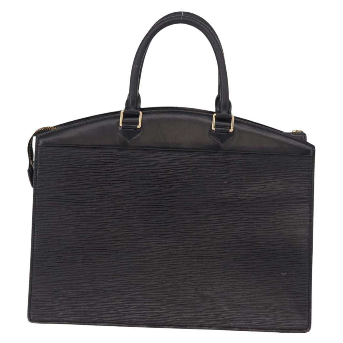 LOUIS VUITTON Epi Riviera Hand Bag Black M48182 LV Auth 184573