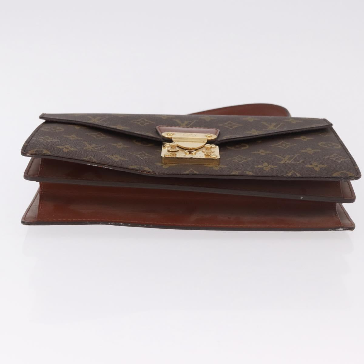 LOUIS VUITTON Monogram Concorde Hand Bag M51190 LV Auth 184575