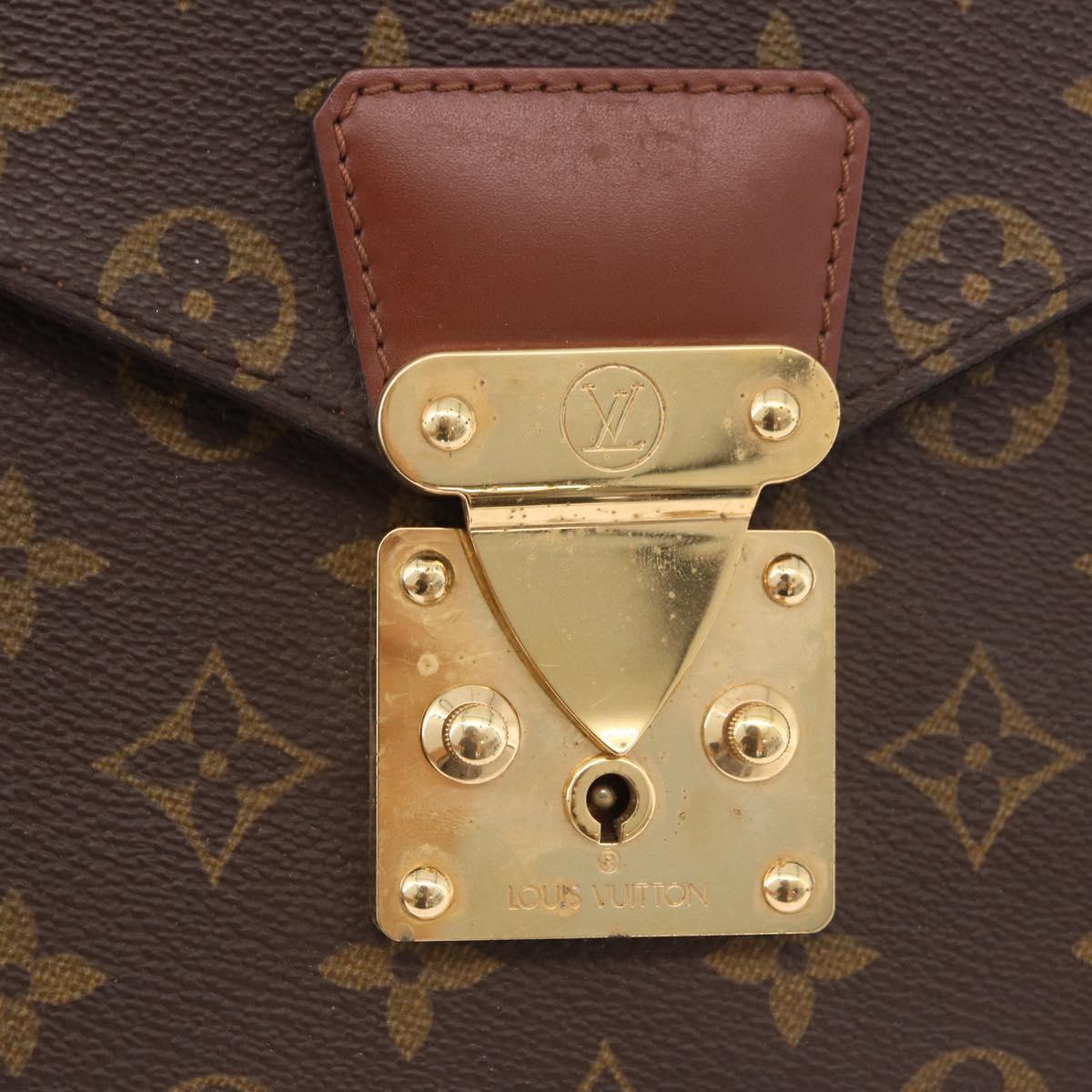 LOUIS VUITTON Monogram Concorde Hand Bag M51190 LV Auth 184575