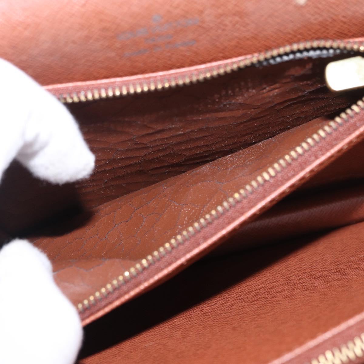 LOUIS VUITTON Monogram Concorde Hand Bag M51190 LV Auth 184575