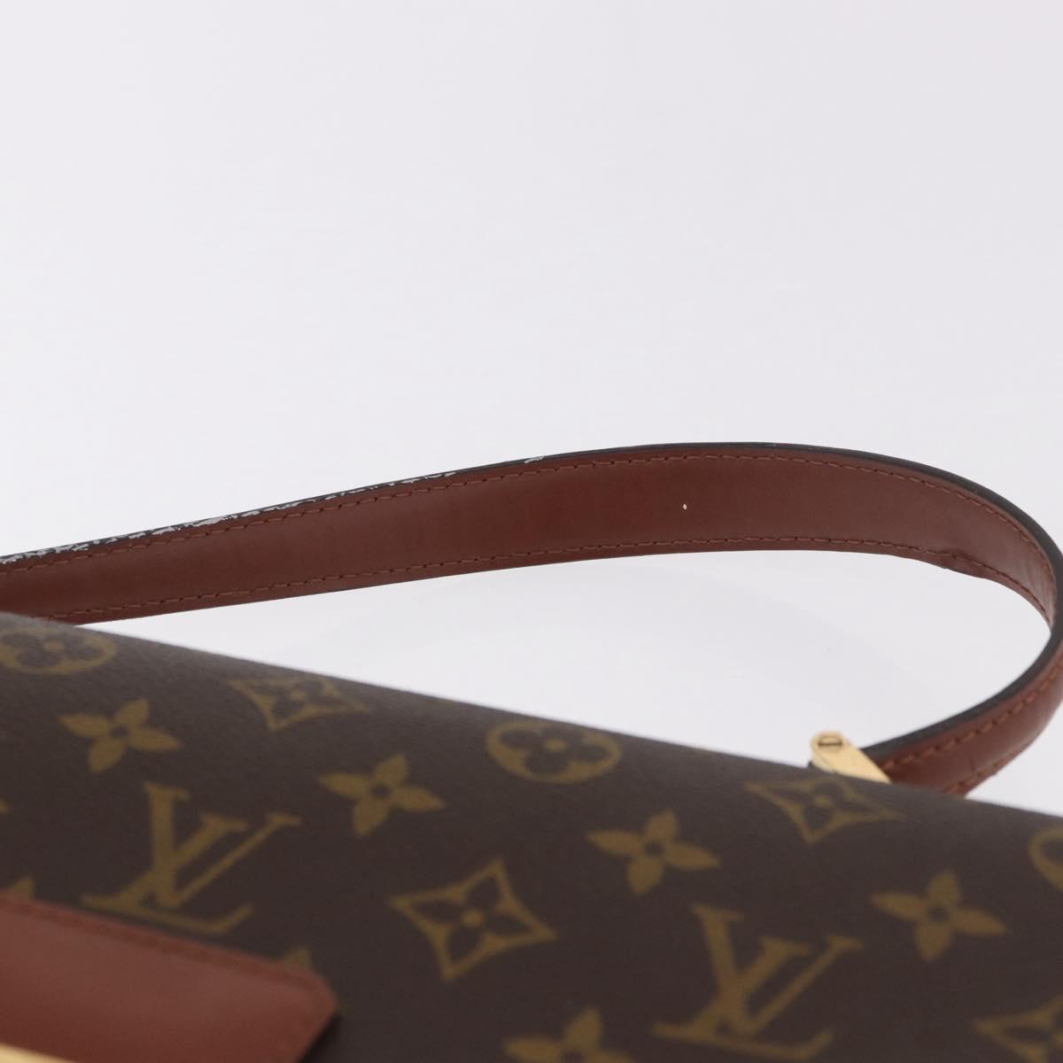 LOUIS VUITTON Monogram Concorde Hand Bag M51190 LV Auth 184575