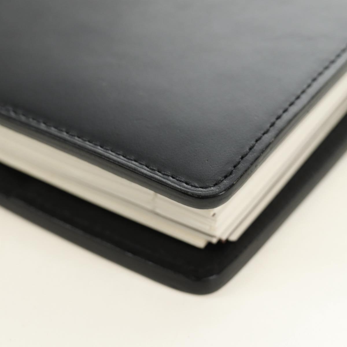 LOUIS VUITTON Nomad Agenda GM Day Planner Cover Black R20477 LV Auth 184586V