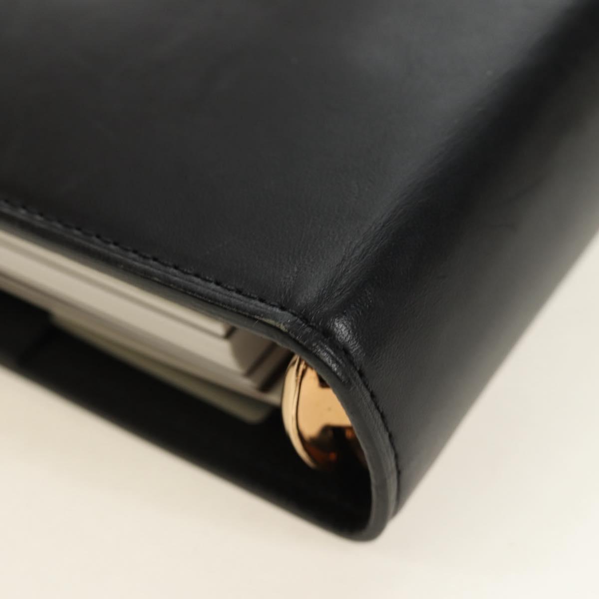 LOUIS VUITTON Nomad Agenda GM Day Planner Cover Black R20477 LV Auth 184586V