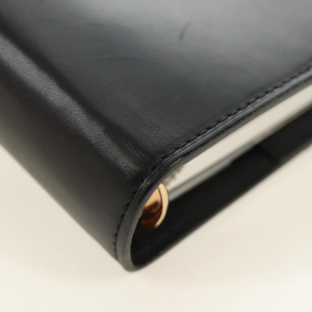 LOUIS VUITTON Nomad Agenda GM Day Planner Cover Black R20477 LV Auth 184586V