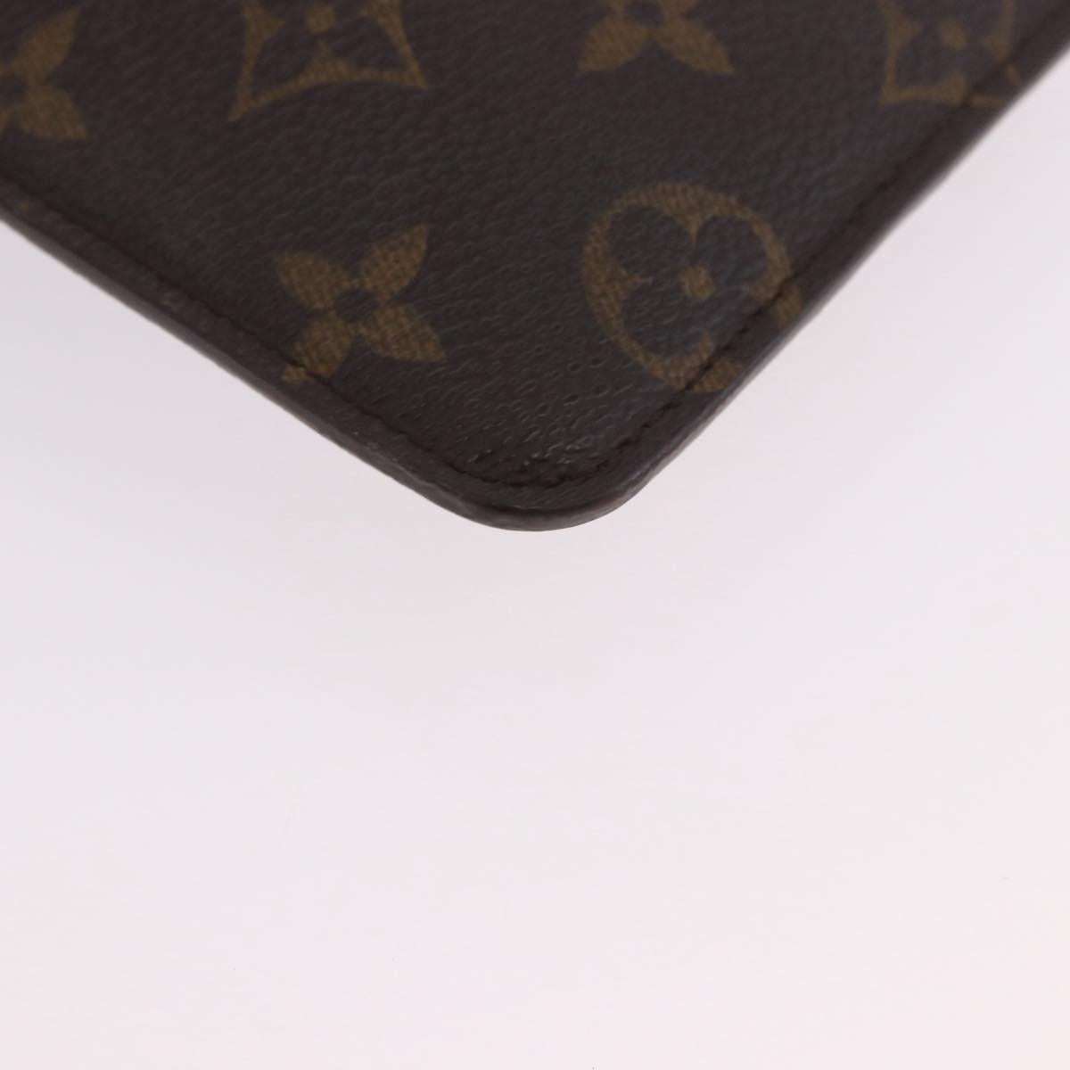 LOUIS VUITTON Monogram Etui Lunette MM Glasses Case M66544 LV Auth 184589A