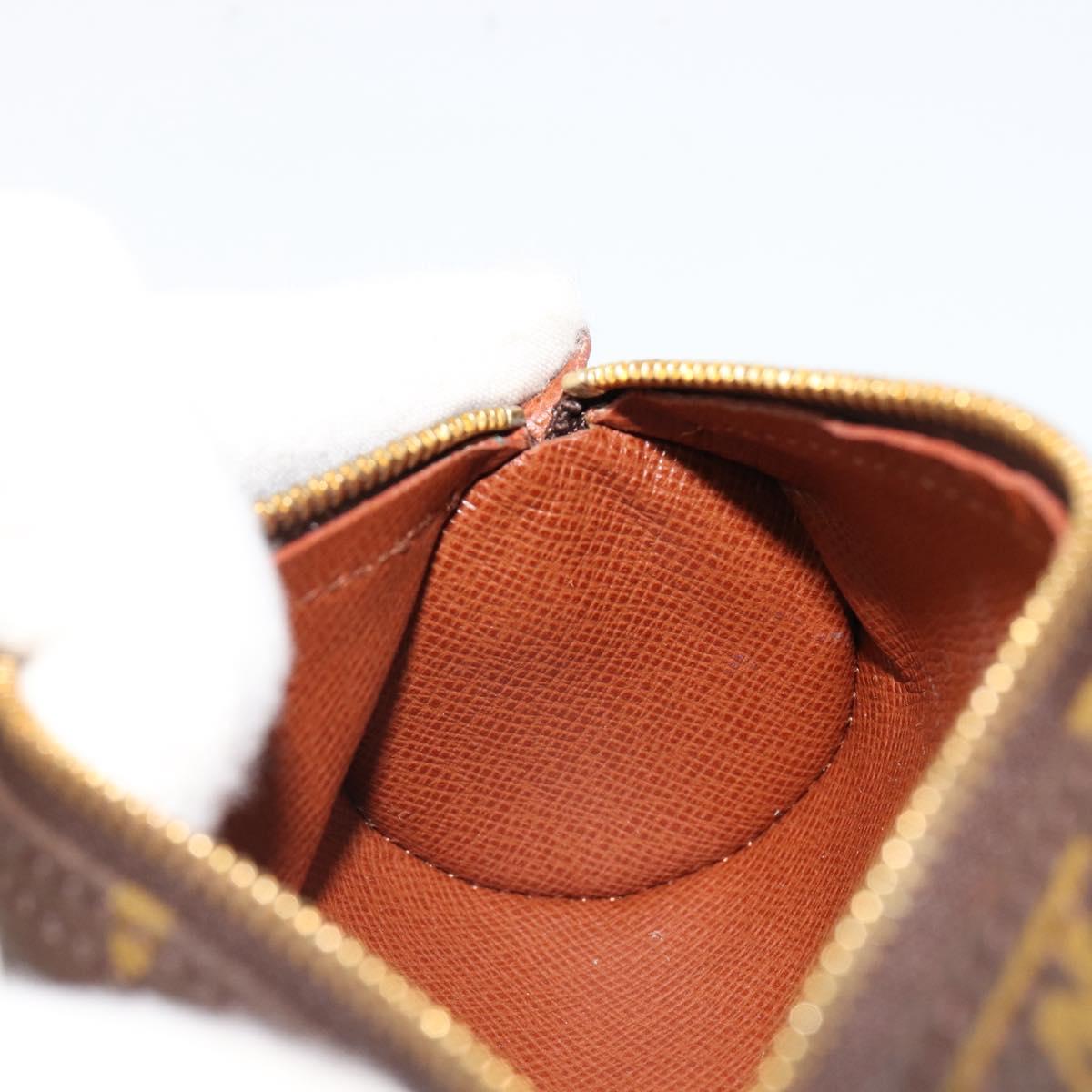 LOUIS VUITTON Monogram Papillon Pouch LV Auth 184595