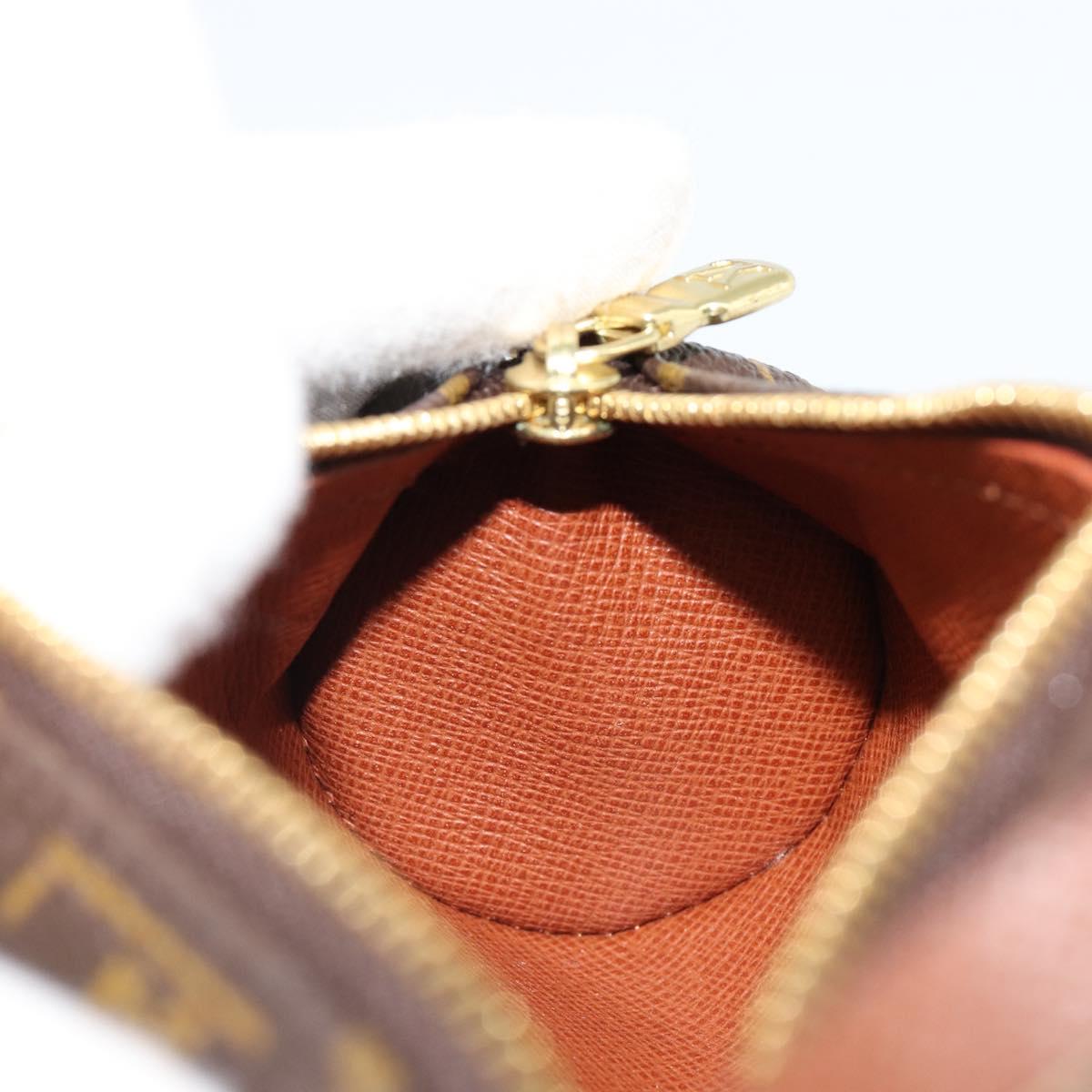 LOUIS VUITTON Monogram Papillon Pouch LV Auth 184595