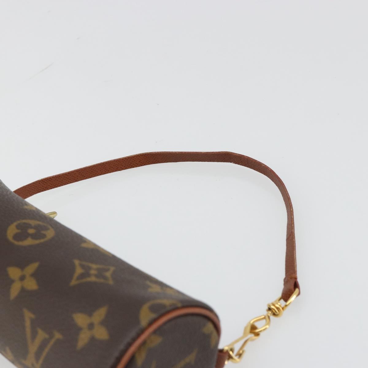LOUIS VUITTON Monogram Papillon Pouch LV Auth 184595