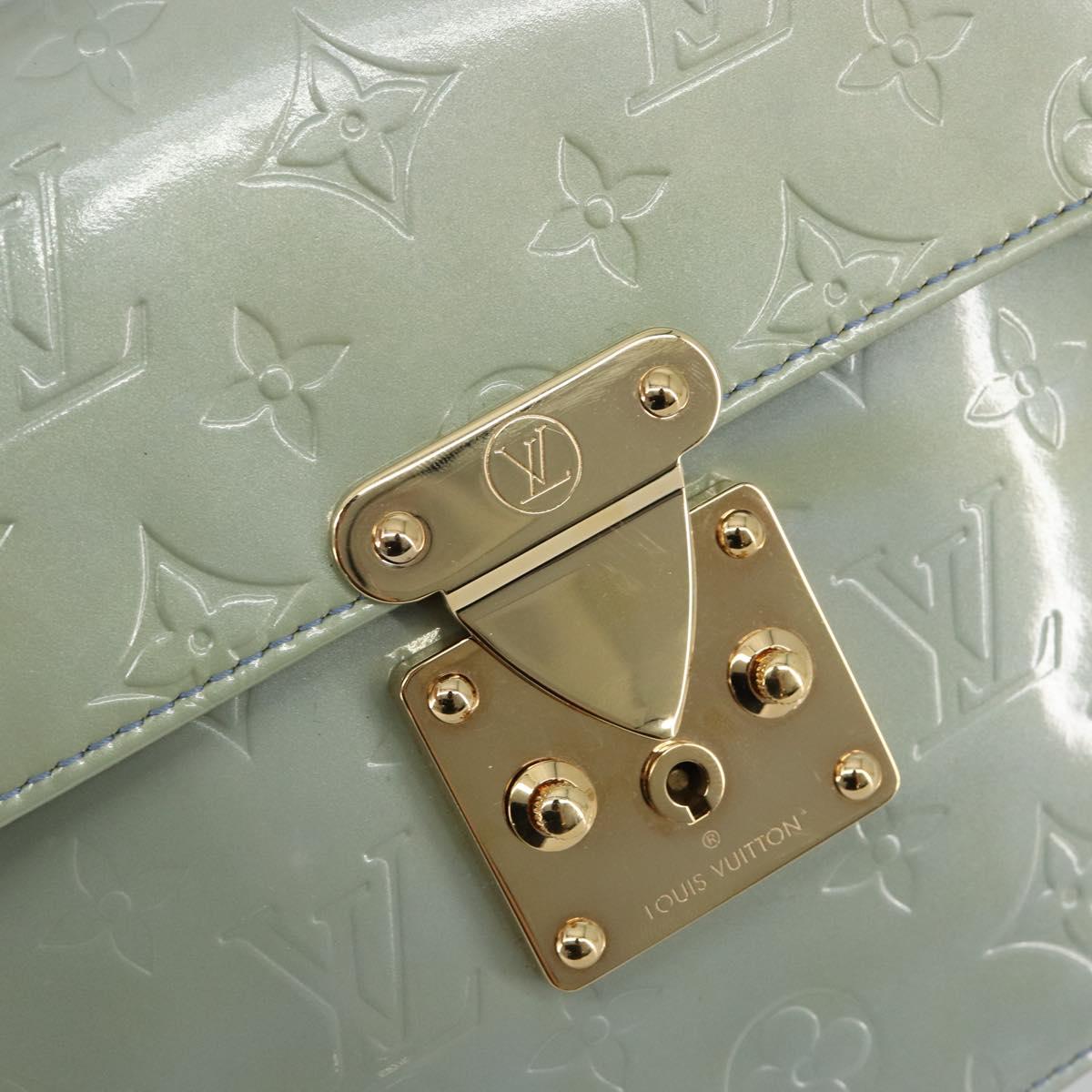 LOUIS VUITTON Monogram Vernis Spring Street Hand Bag Lavande M91216 Auth 184612A