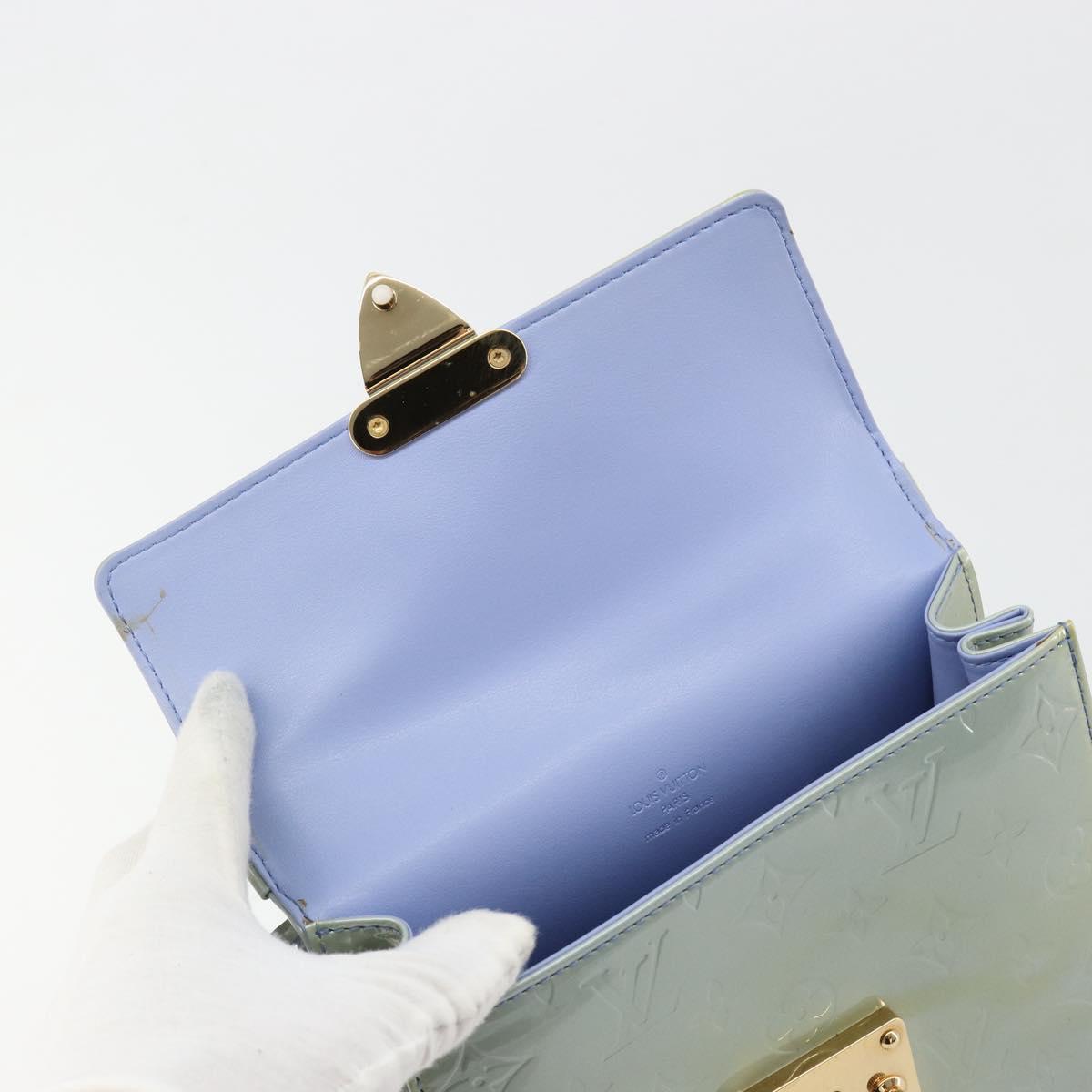LOUIS VUITTON Monogram Vernis Spring Street Hand Bag Lavande M91216 Auth 184612A
