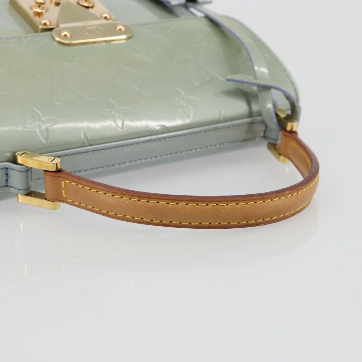 LOUIS VUITTON Monogram Vernis Spring Street Hand Bag Lavande M91216 Auth 184612A
