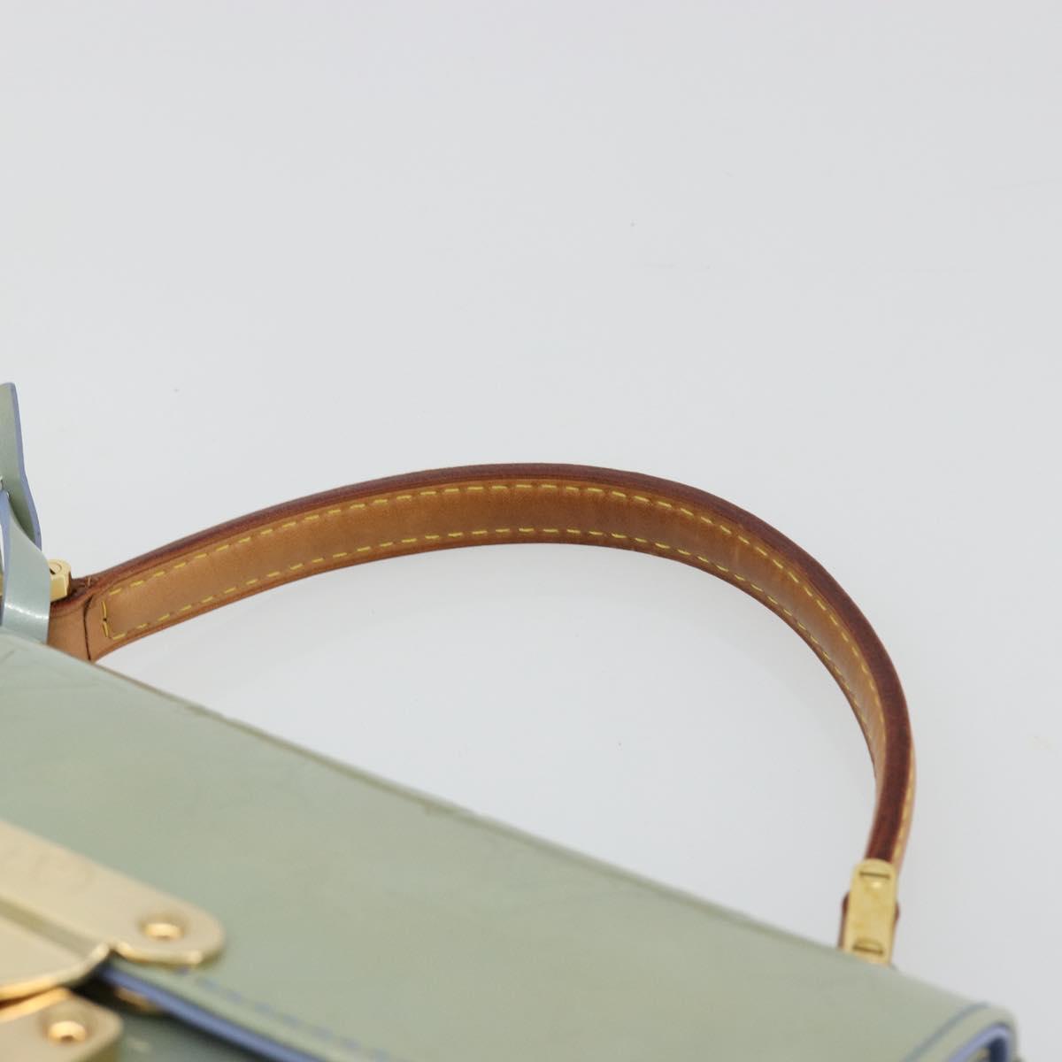 LOUIS VUITTON Monogram Vernis Spring Street Hand Bag Lavande M91216 Auth 184612A