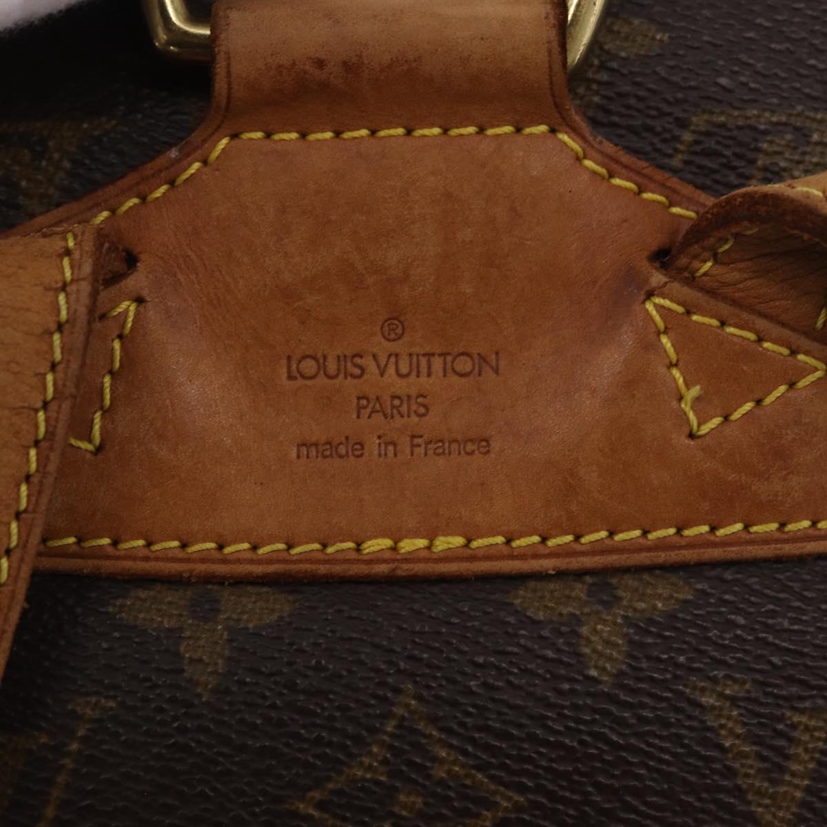 LOUIS VUITTON Monogram Montsouris MM Backpack M51136 LV Auth 184620