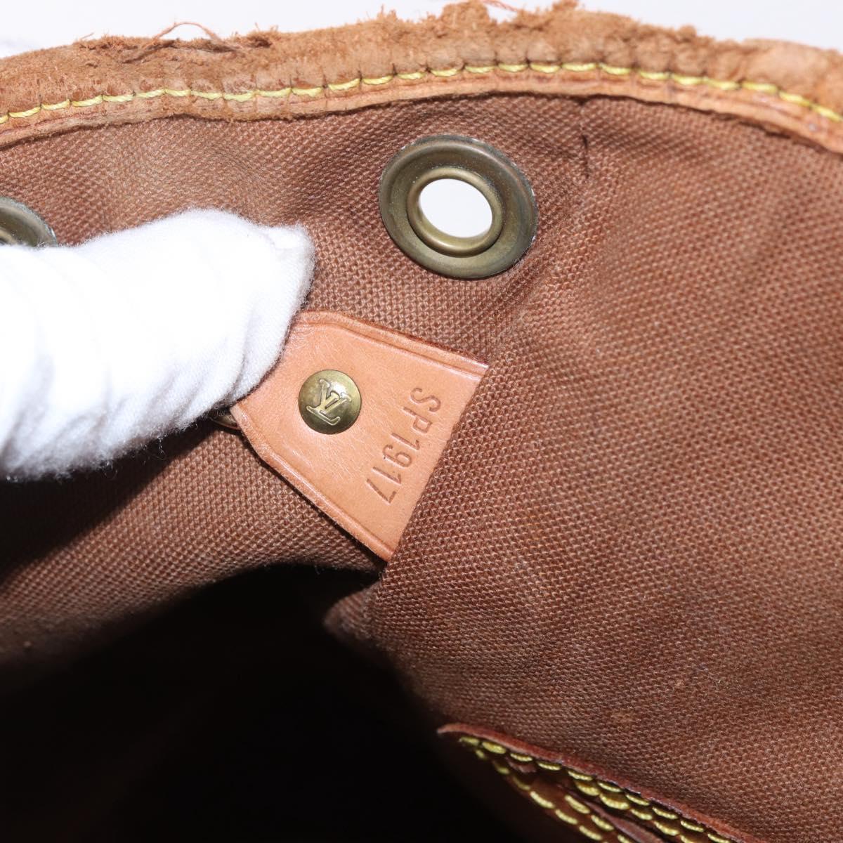 LOUIS VUITTON Monogram Montsouris MM Backpack M51136 LV Auth 184620