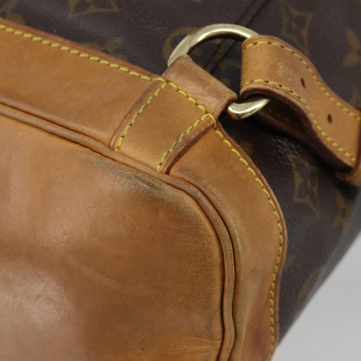 LOUIS VUITTON Monogram Montsouris MM Backpack M51136 LV Auth 184621